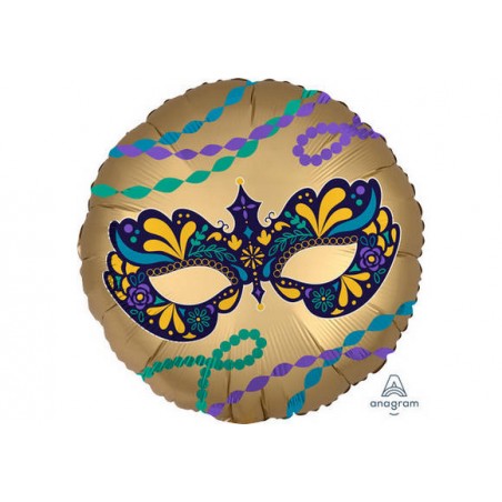 PALLONE MYLAR 17 42cm SATIN MASK