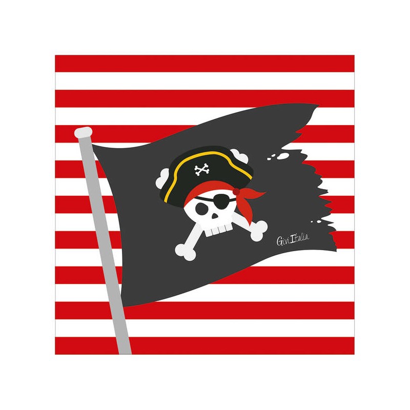 TOVAGLIOLI 33x33 PIRATES 16pz