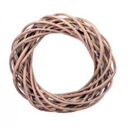 CORONA VIMINI ø20cm H.4cm GRIGIO