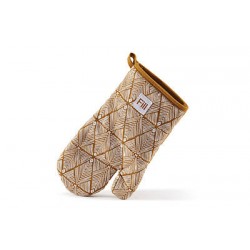 GUANTO DA FORNO coll.PIUMA 18x30cm SENAPE