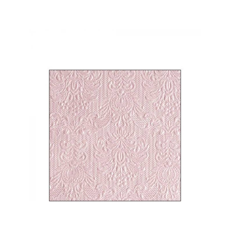 TOVAGLIOLI 25x25 ELEGANCE ROSA PERLA 15pz