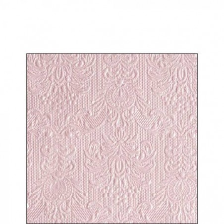 TOVAGLIOLI 25x25 ELEGANCE ROSA PERLA 15pz
