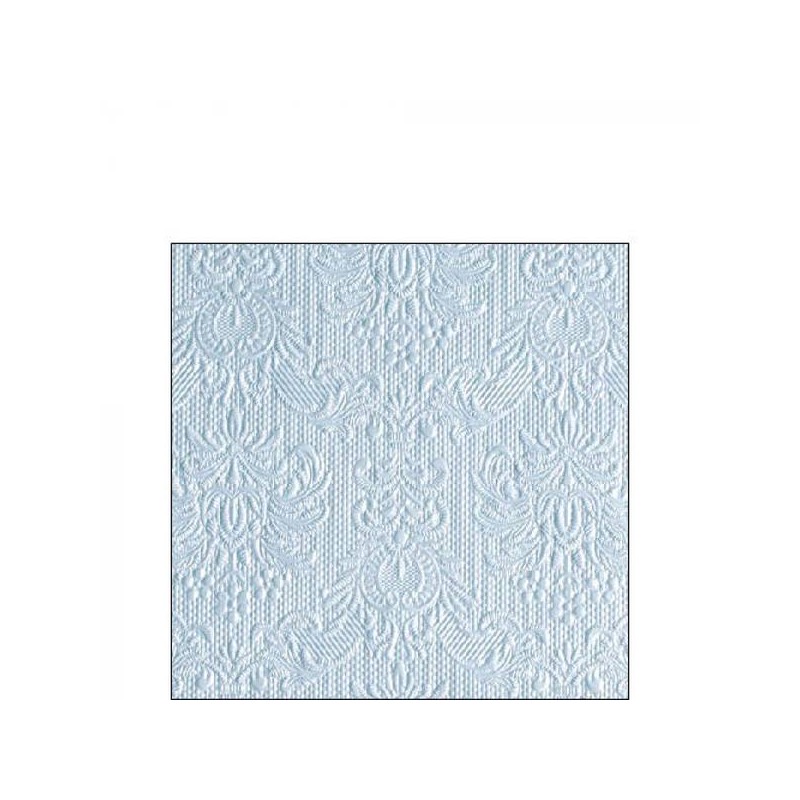 TOVAGLIOLI 25x25 ELEGANCE CELESTE PERLA 15pz