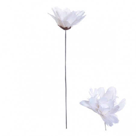 FIORE BIANCO C/STELO H.50cm