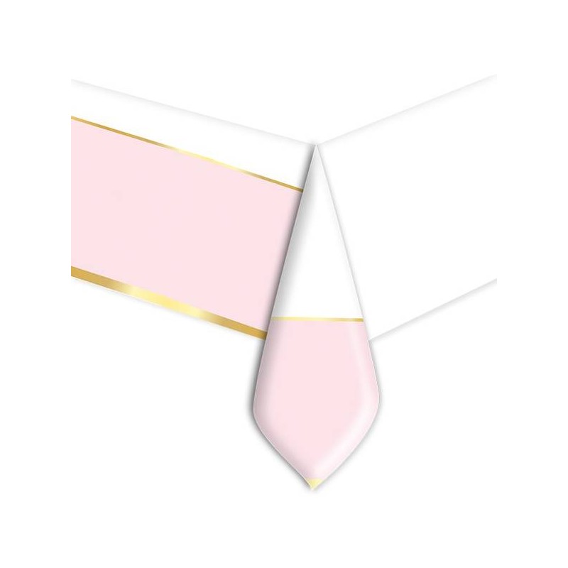 TOVAGLIA PVC 140x270 CHIC ROSA