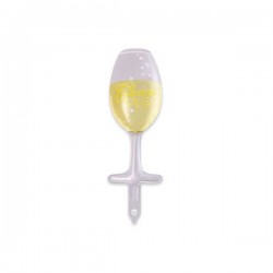 PALLONCINO MYLAR MINI SHAPE 20'' FLUTES 18x50cm