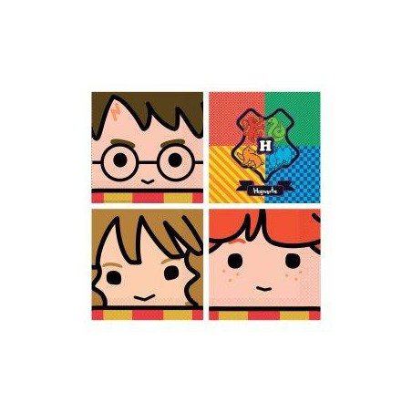 TOVAGLIOLI 33x33 HARRY POTTER 16pz