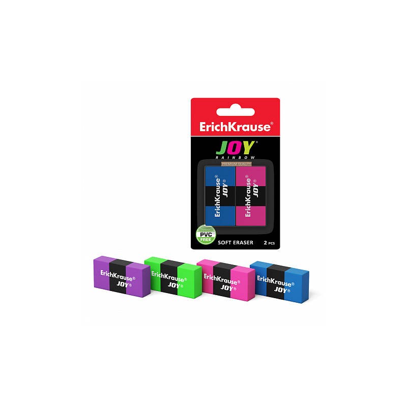 GOMMA ERICHKRAUSE RAINBOW BLISTER 2pz