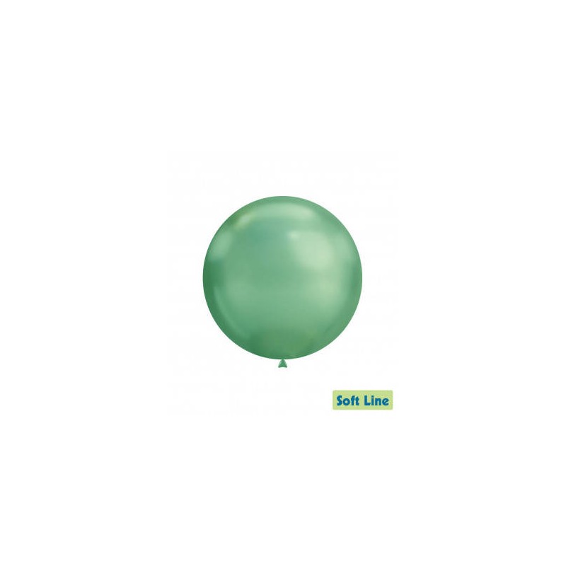 PALLONCINI LATTICE SOFT LINE CHROME 18 46cm VERDE 121 20pz RC