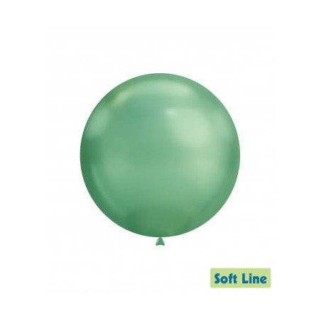 PALLONCINI LATTICE SOFT LINE CHROME 18 46cm VERDE 121 20pz RC