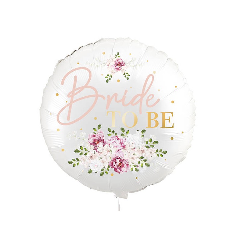 PALLONE MYLAR BRIDE TO BE ø45cm