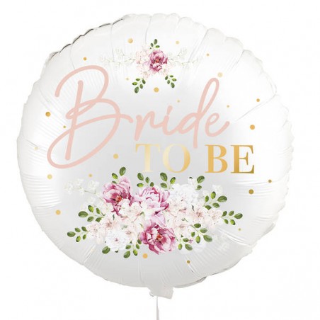 PALLONE MYLAR BRIDE TO BE ø45cm
