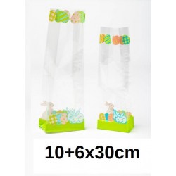 BUSTE PPL F.DO QUADRO PASQUA PULCINI MIS. 10+6x30cm 50pz