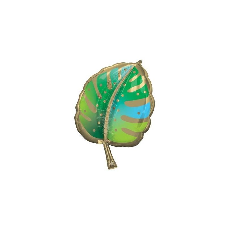 PALLONE MYLAR S/SHAPE FOGLIA DI PALMA 55x76cm
