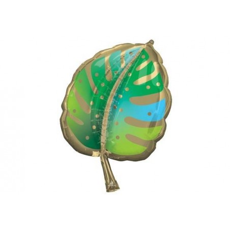 PALLONE MYLAR S/SHAPE FOGLIA DI PALMA 55x76cm