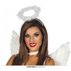 CERCHIETTO ANGELO CON PIUME