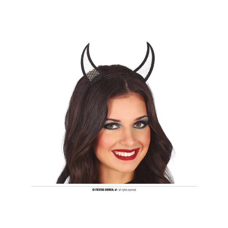 CERCHIETTO DEMONIO CORNA RETINA