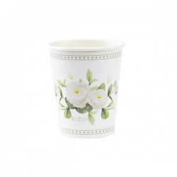 BICCHIERI 250cc ROMANTIC GREEN 8pz