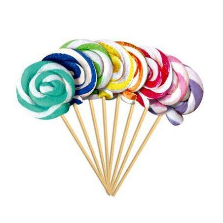 LECCALECCA TONDO COLOR ASS.TI 50pz