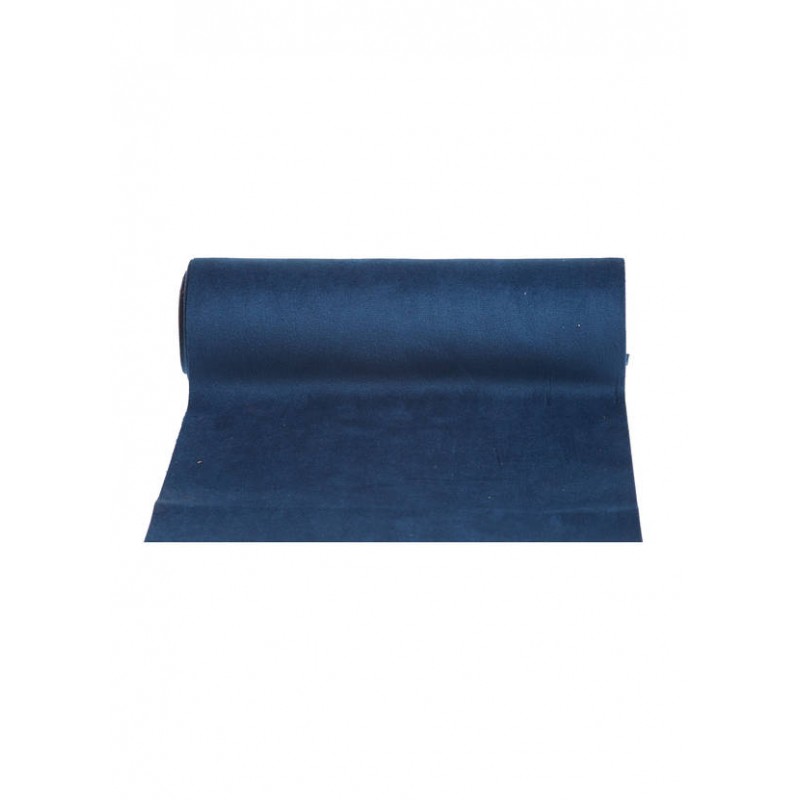 RUNNER PANNO SIMIL ALCANTARA  cm20x2,5mt 121-BLU