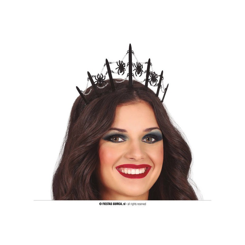 CERCHIETTO METALLICO RAGNI