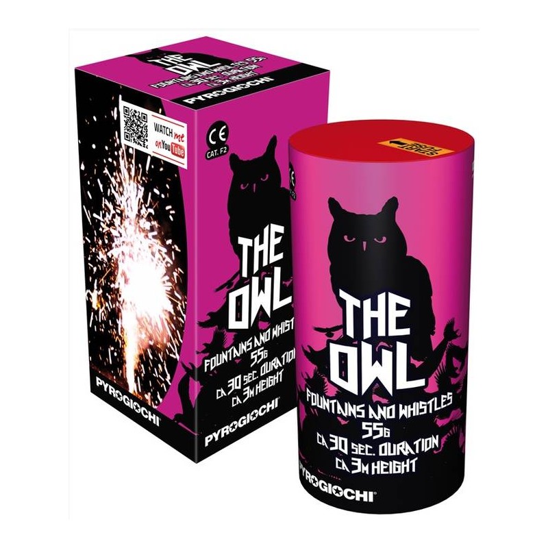 FONTANA BATTERIA PIROTECNICA THE OWL 1pz