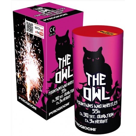FONTANA BATTERIA PIROTECNICA THE OWL 1pz