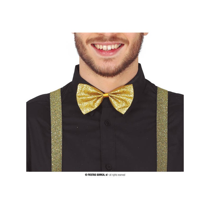 PAPILLON PAILLETTES ORO