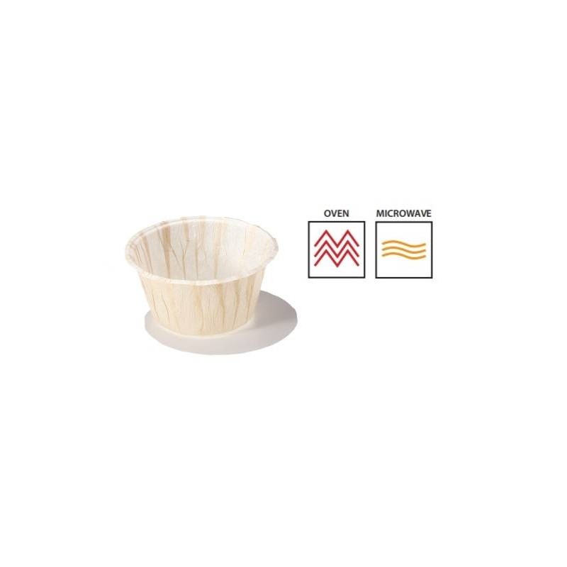 PIROTTINI MUFFIN 45x34mm ECRU' 200pz