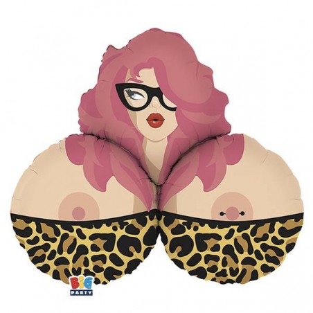 PALLONE MYLAR BIG SEXY GIRL 88x77cm