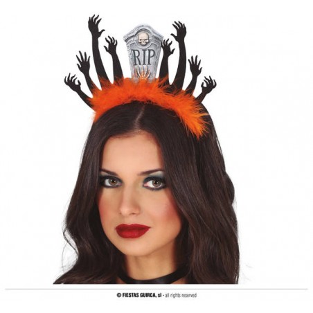 CERCHIETTO LAPIDE CON ZOMBIE