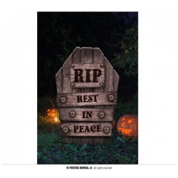 LAPIDE IN PLASTICA REST IN PEACE 56cm