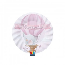 PIATTI DESSERT MONGOLFIERA BENVENUTA 8pz