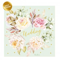 TOVAGLIOLI 33x33 MINT WEDDING 16pz