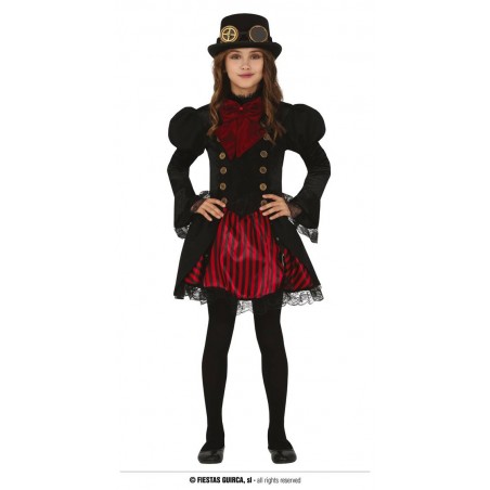 COSTUME BAMBINA GHOTIC 7-9 ANNI