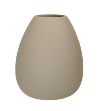 VASO BAMBOO LARGE Ø19xh25cm GREEN MATT