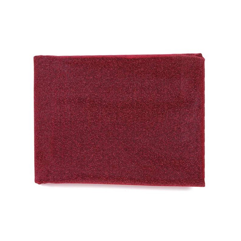 TESSUTO GLITTER ELEGANCE 150cmx3mt BORDEAUX