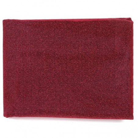 TESSUTO GLITTER ELEGANCE 150cmx3mt BORDEAUX