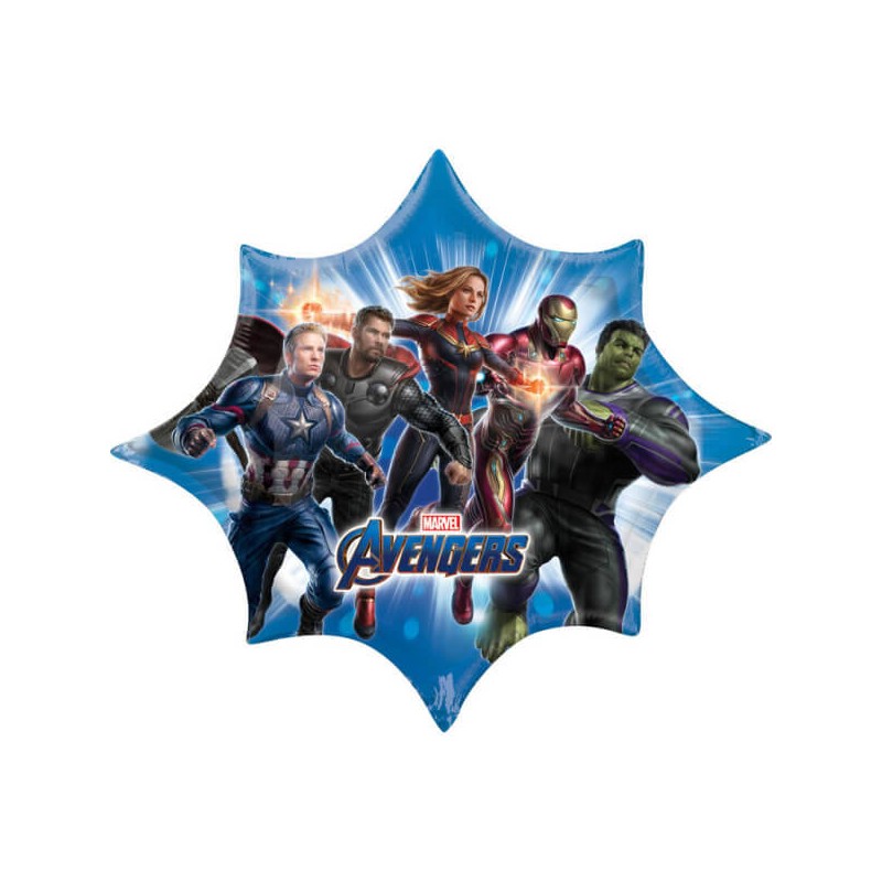 PALLONE MYLAR S/SHAPE AVENGERS ENDGAME 77x83cm
