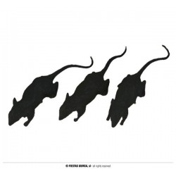 CONFEZIONE 3 TOPI DA 6cm