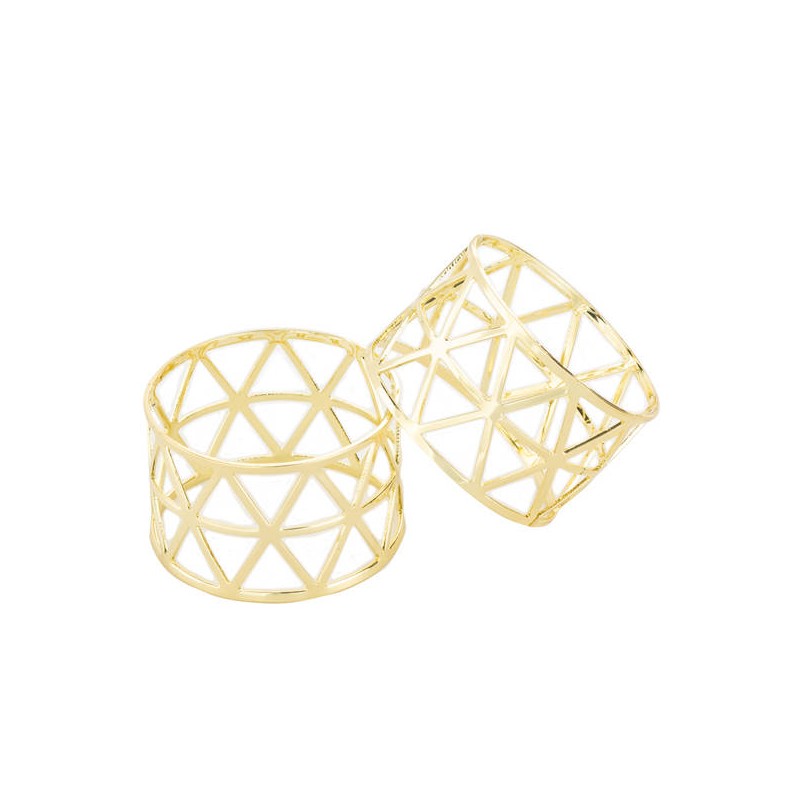 PORTA TOVAGLIOLO METAL ORO LUCIDO 5cm