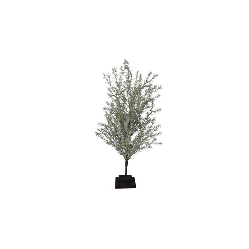 ALBERO LIGHT GREEN CON BASE QUADRATA 60cm