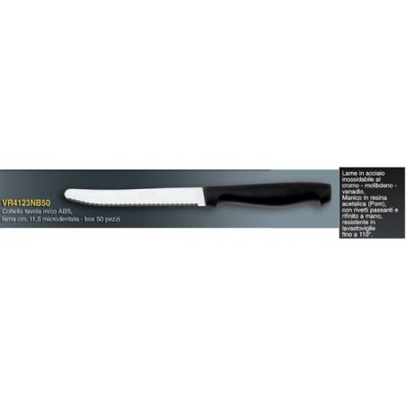 TABLE KNIFE MICRODENTATO BOX 6pz