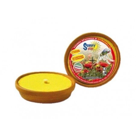 CANDELA CITRONELLA TERRACOTTA ø12