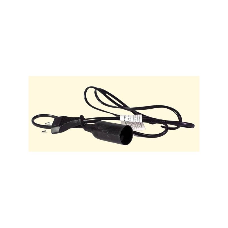 PORTA LAMPADA CON CAVO E14-220V