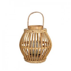 LANTERNA GARARU WITH GLASS 37cm