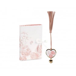 SEGNALIBRO TOILE CUORE CIPRIA