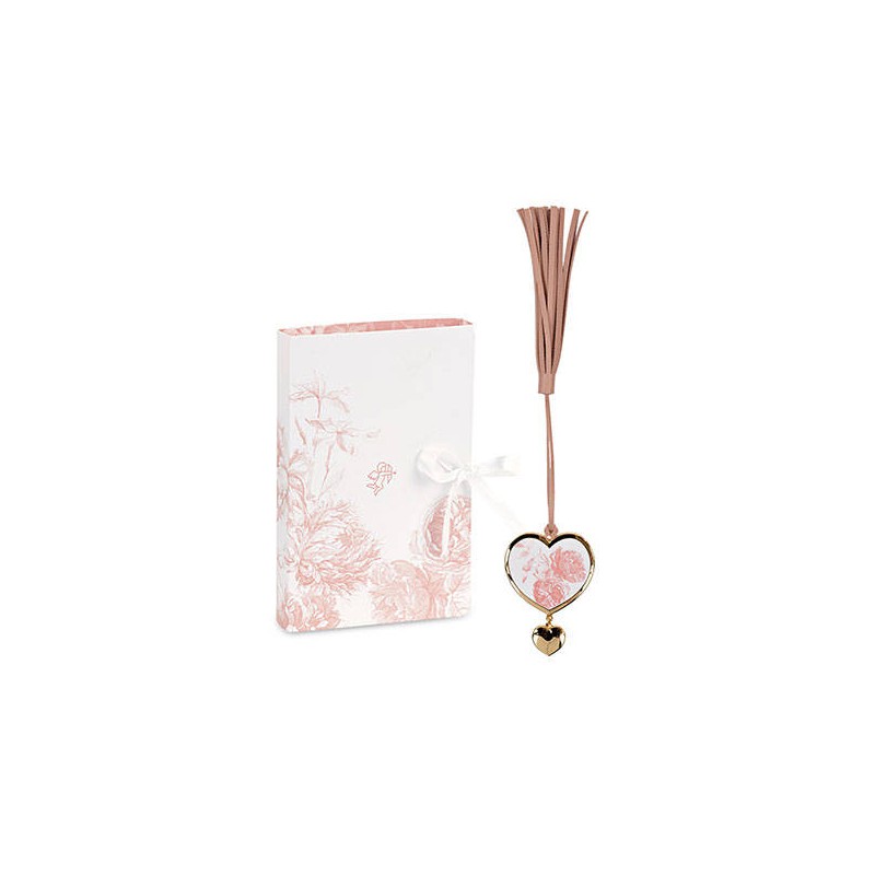 SEGNALIBRO TOILE CUORE CIPRIA