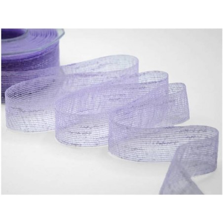 NASTRO VELETTA mm20x25mt COL.67 LILLA