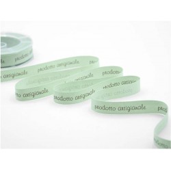 NASTRO POLICOTONE mm15x15mt COL.21/9 PRODOTTO ARTIGIANALE VERDE